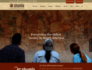 shumla.org screenshot