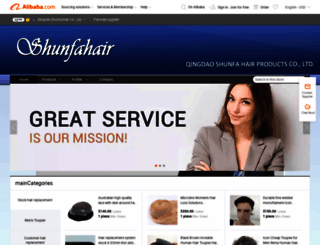shunfahair.en.alibaba.com screenshot