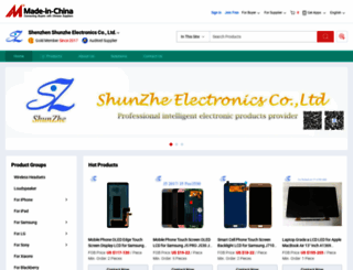 shunzhe.en.made-in-china.com screenshot