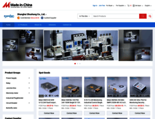 shushenelectrical.en.made-in-china.com screenshot