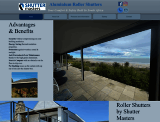 shuttermasters.co.za screenshot
