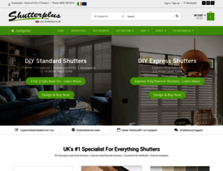 shutterplus.co.uk screenshot