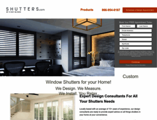 shutters.com screenshot