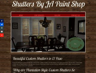 shuttersbyjapaintshop.com screenshot