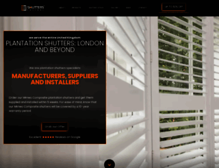 shuttersfactory.co.uk screenshot