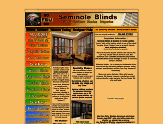 shuttershadesblinds.com screenshot