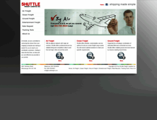 shuttlefreight.com screenshot