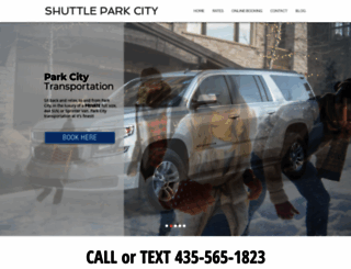 shuttleparkcity.com screenshot