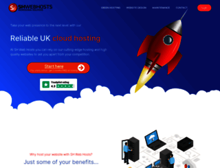 shwebhosts.co.uk screenshot