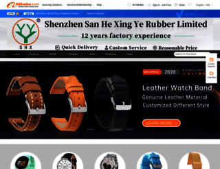shxsilicon.en.alibaba.com screenshot