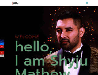 shyjumathew.com screenshot