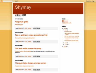 shymay.blogspot.com screenshot
