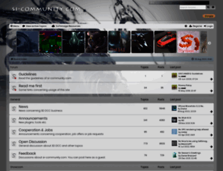 si-community.com screenshot