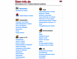 siam-info.de screenshot