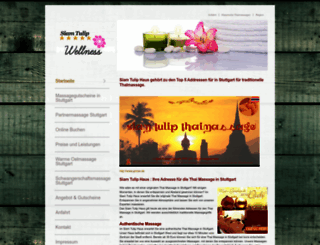 siam-tulip-thaimassage.de screenshot