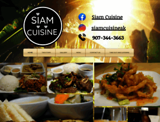 siamcuisineak.com screenshot