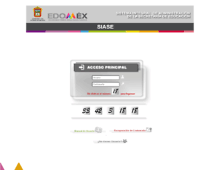 siase2.edomex.gob.mx screenshot