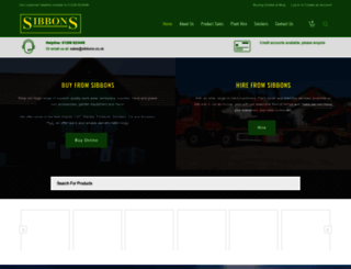 sibbons.co.uk screenshot