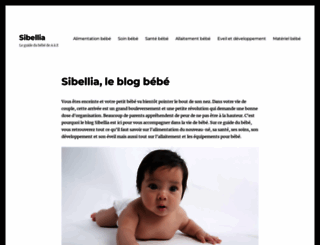 sibellia.fr screenshot