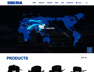 siberia-compressors.com screenshot