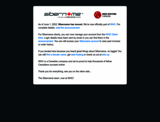 sibername.com screenshot