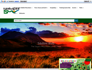 sibilliniweb.it screenshot