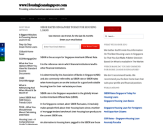 siborratesingapore.com screenshot