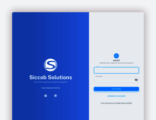 siccobsolutions.com.mx screenshot