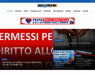 siciliaonpress.com screenshot