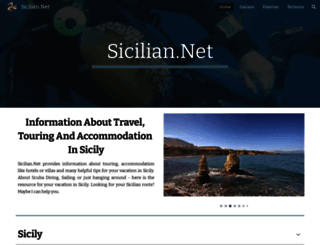 sicilybycar.sicilian.net screenshot
