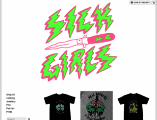 sickgirls.storenvy.com screenshot