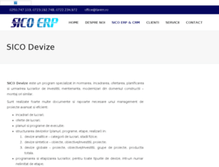 sico-devize.ro screenshot