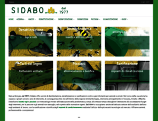 sidabo.it screenshot