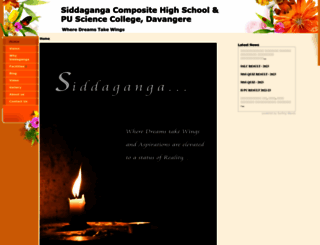siddaganga.com screenshot