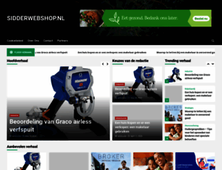 sidderwebshop.nl screenshot