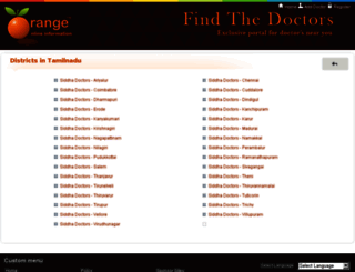 siddha-doctors.findthedoctors.info screenshot