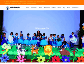siddhantaschool.com screenshot