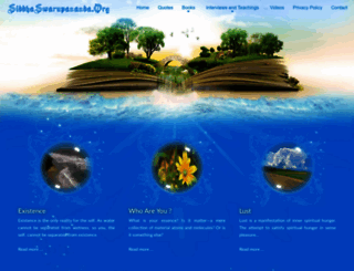 siddhaswarupananda.org screenshot