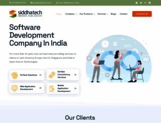 siddhatech.com screenshot