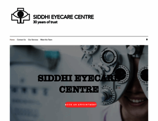 siddhieyecare.com screenshot