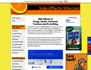 side-effects-site.com screenshot