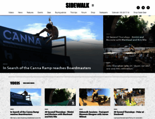 sidewalkmag.com screenshot