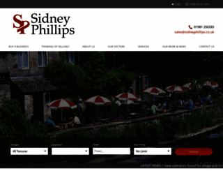 sidneyphillips.co.uk screenshot