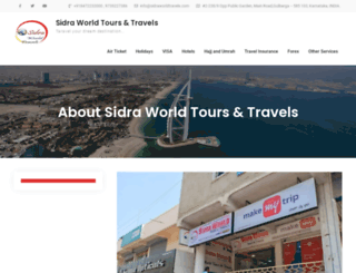 sidraworldtravels.com screenshot