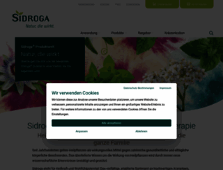 sidroga.com screenshot