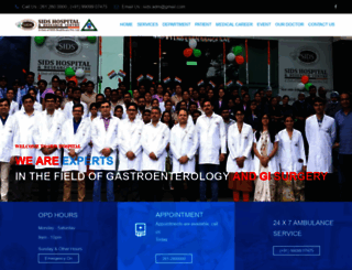 sidshospital.com screenshot