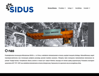 sidus.com.pl screenshot