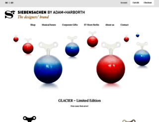 siebensachen.com screenshot