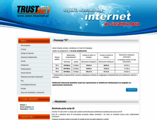sieci.trustnet.pl screenshot