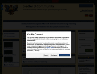 siedler3.net screenshot
